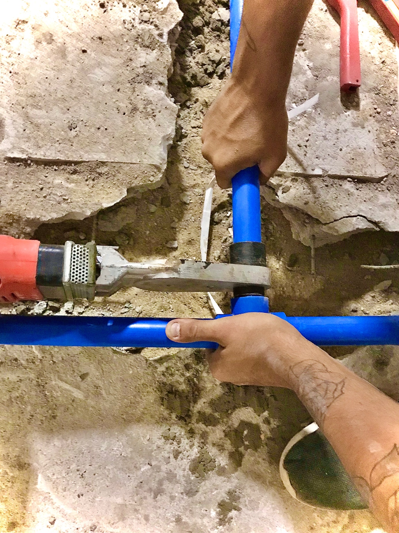 Hydraulic Piping Repair