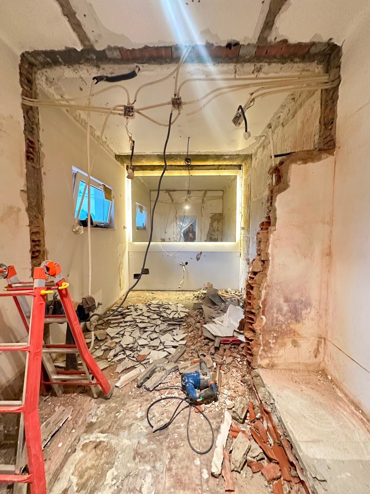 Demolition & Electrical Rewiring