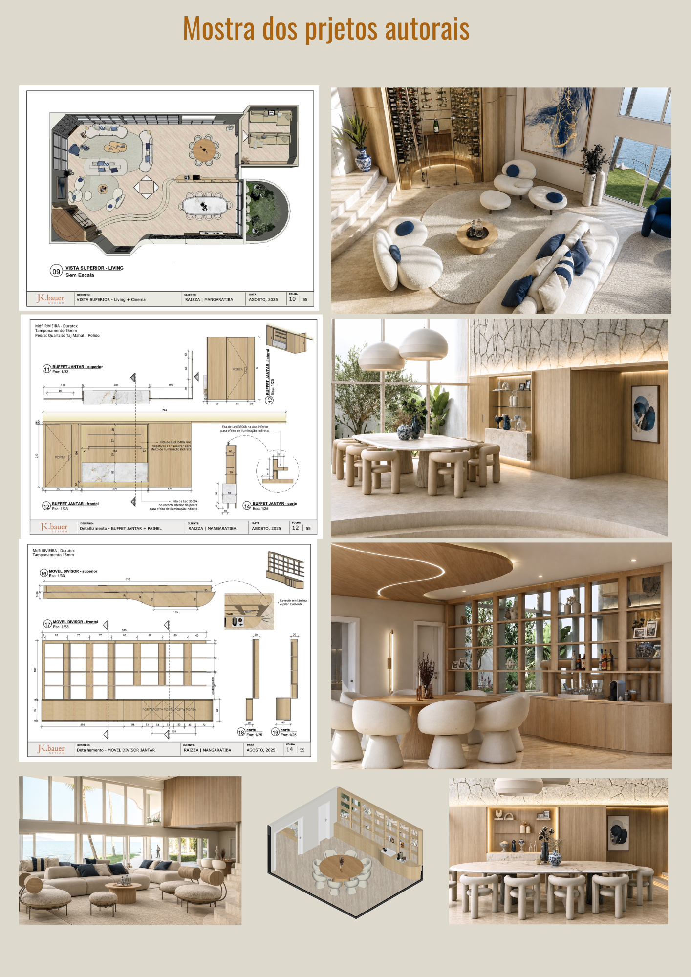 Living & Dining — Custom Millwork